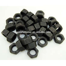 wholesale high quality black hexagon nut, hexagon nut good price